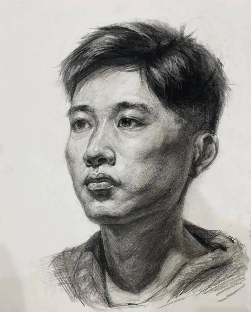 各省美术一模素描高分卷大pk，重庆美术集训画室带你来看看都有哪些共同特征？