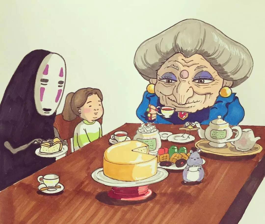重庆美术培训画室：日本插画家“抹黑”宫崎骏动画，却点赞无数！