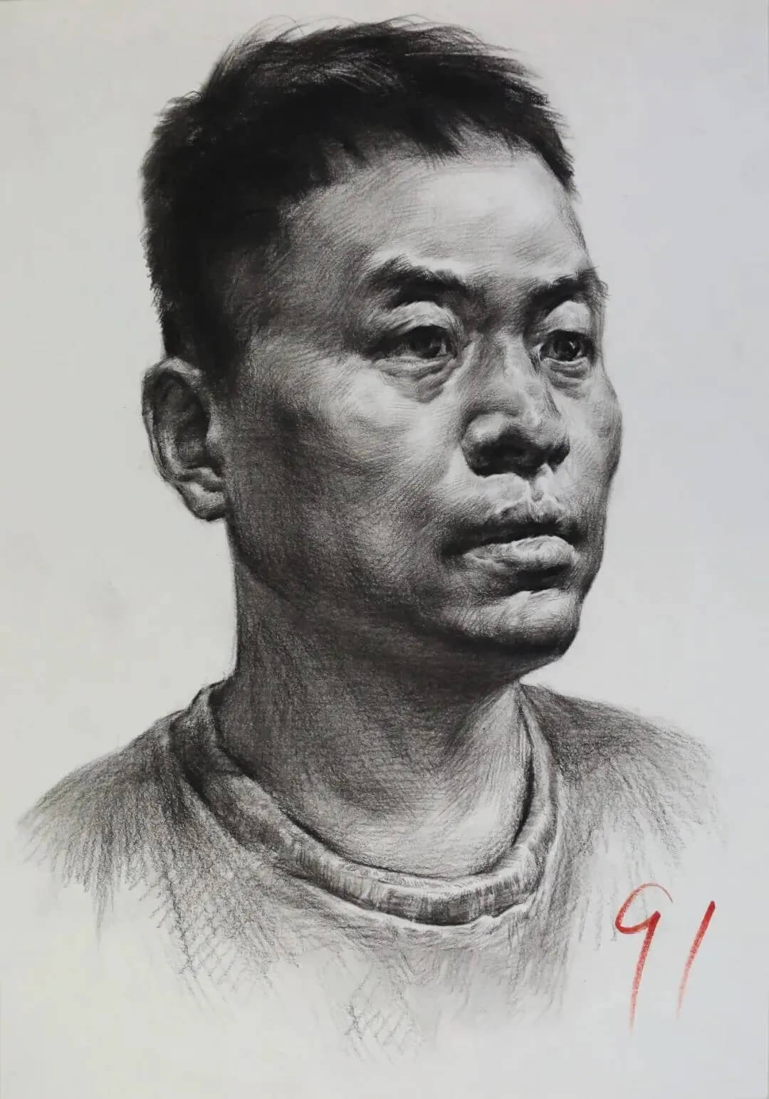 各省美术一模素描高分卷大pk，重庆美术集训画室带你来看看都有哪些共同特征？