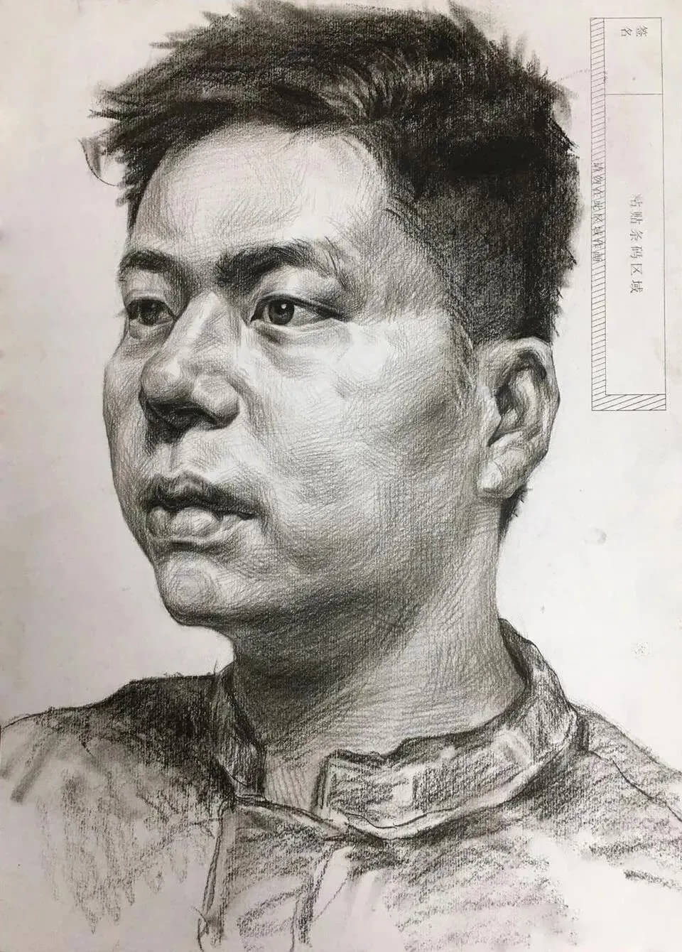 各省美术一模素描高分卷大pk，重庆美术集训画室带你来看看都有哪些共同特征？